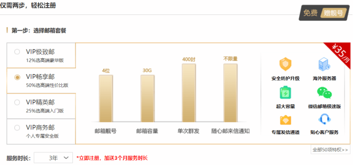 皇冠信用网怎么注册_邮箱注册:vip邮箱怎么注册?