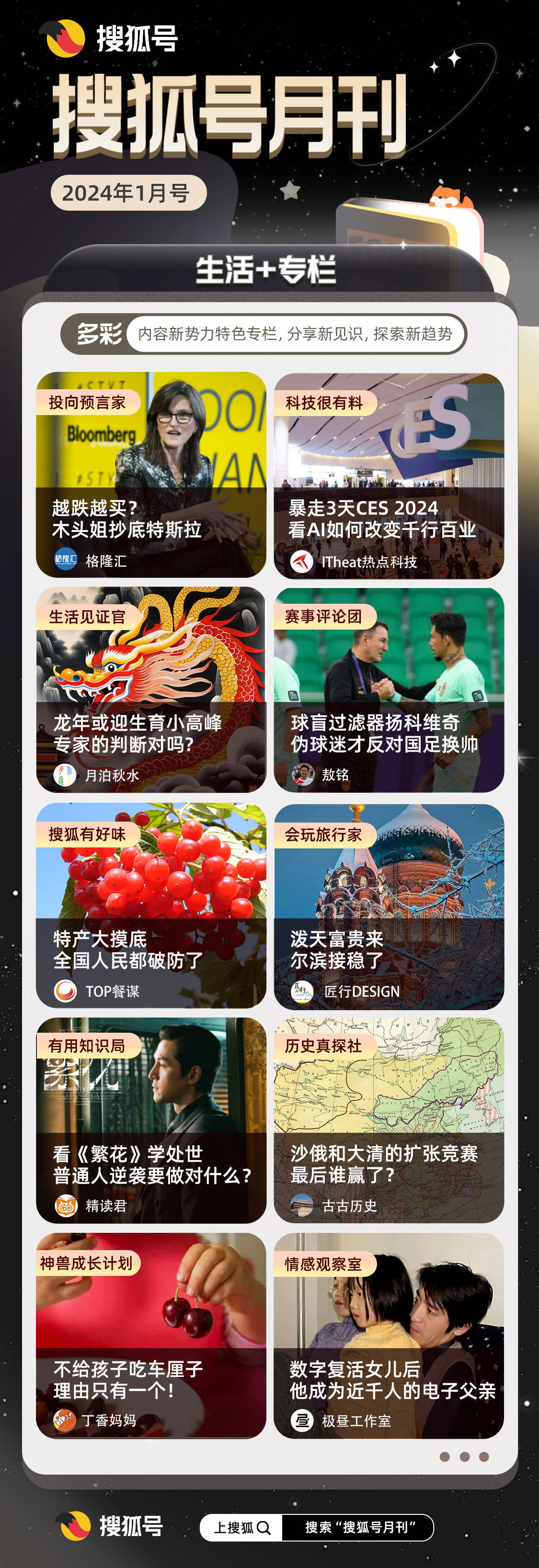 皇冠信用网开号_繁花开序幕皇冠信用网开号,字里萌新生丨《搜狐号月刊》2024年1月号