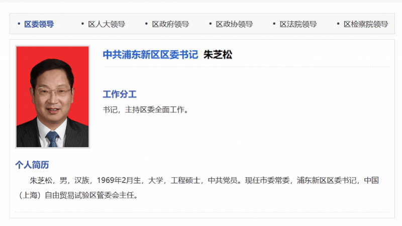 皇冠信用网代理登3_浦东新区区委书记被查皇冠信用网代理登3,两天前还在调研,老上司8月被判无期
