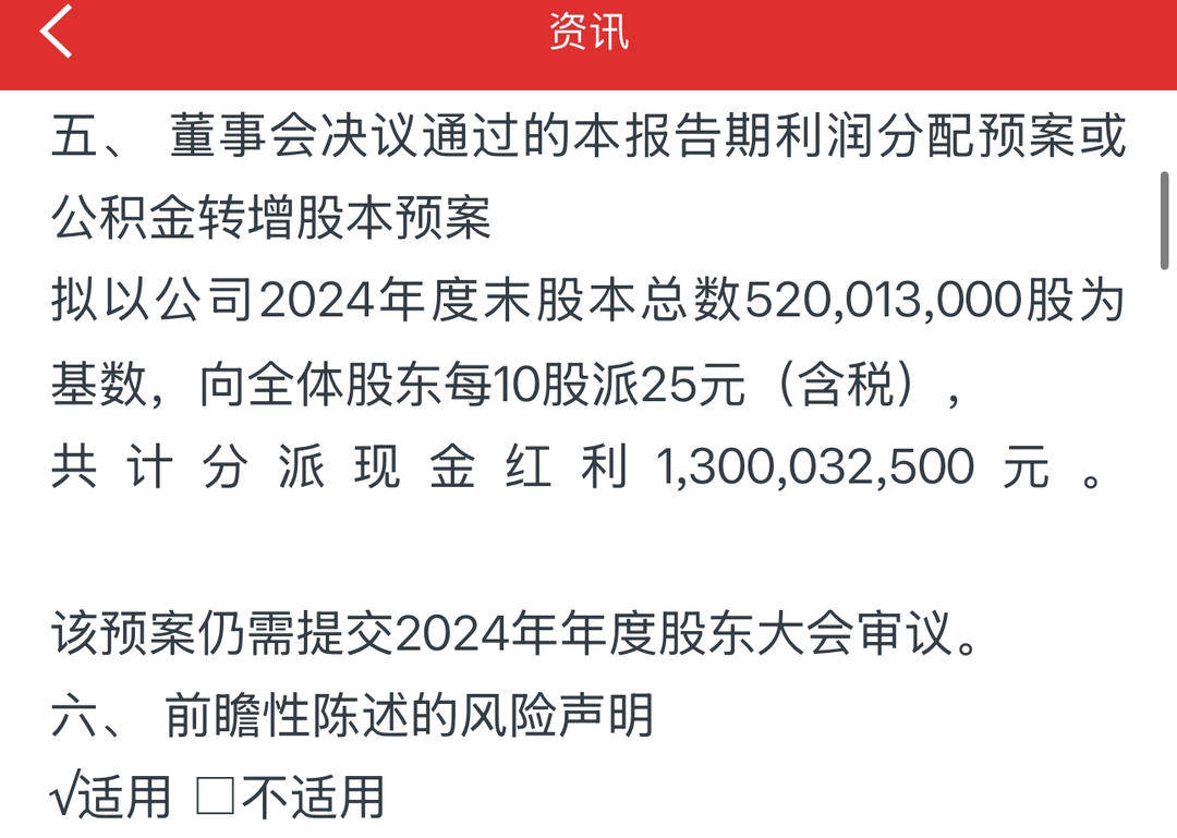 皇冠信用网賬號_10派25元皇冠信用网賬號!A股大额分红又现